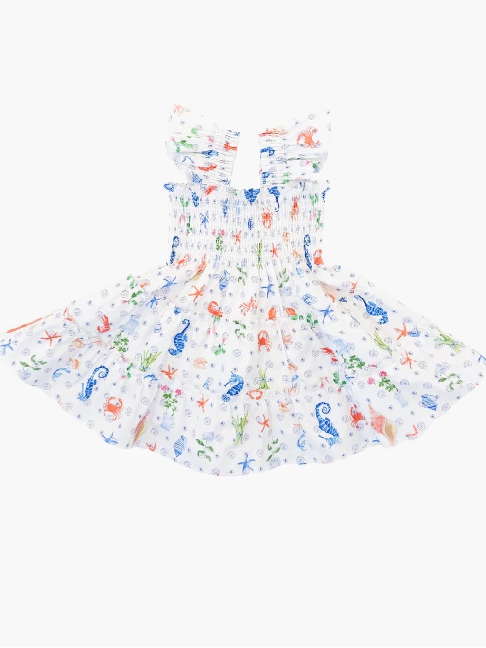 The Tiny Ellie Nap Dress in Nantucket Seas